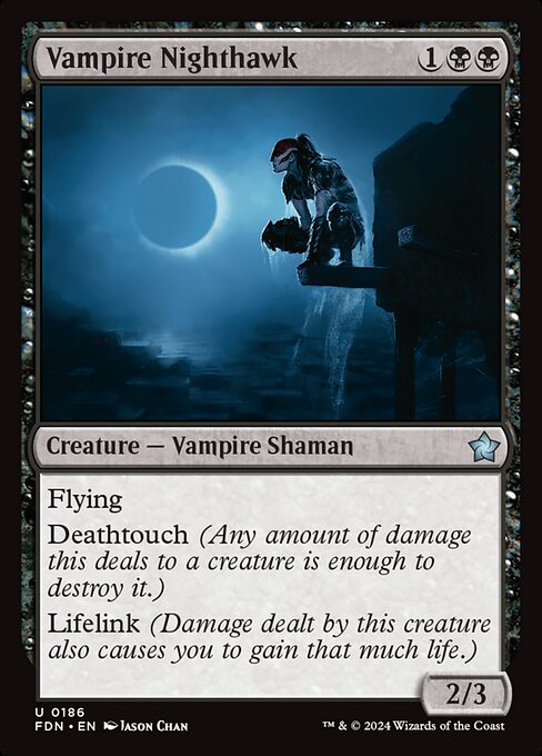 Vampire Nighthawk - Foundations Uncommon Card