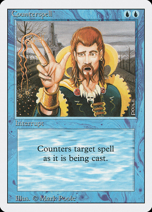 Counterspell - Revised Edition Uncommon Card