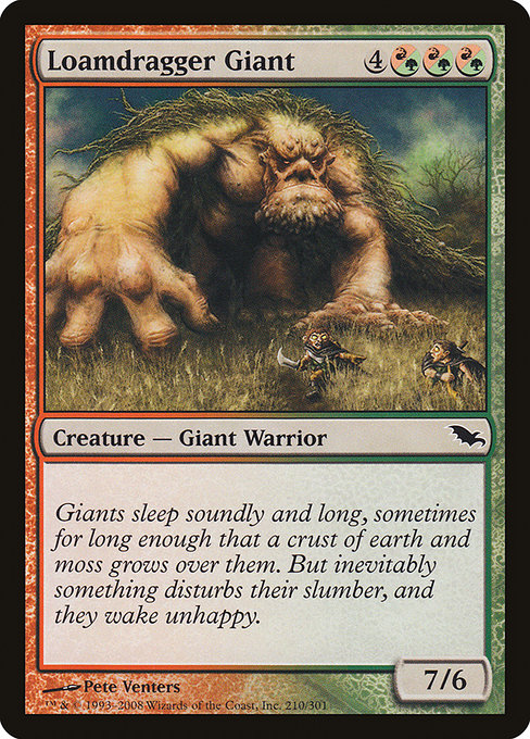 Loamdragger Giant - Shadowmoor Common Card