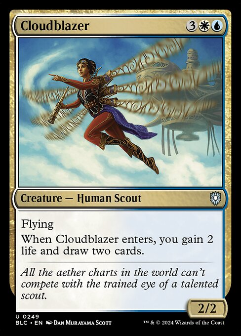 Cloudblazer - Bloomburrow Commander Uncommon Card