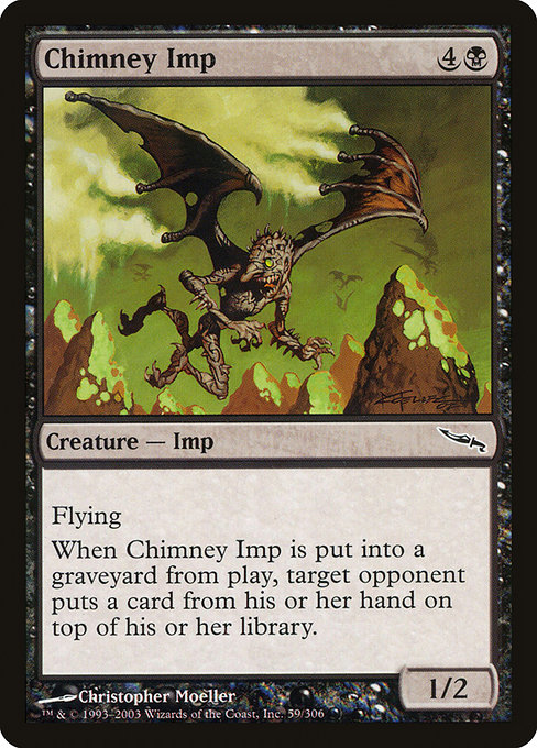 Chimney Imp - Mirrodin Common Card