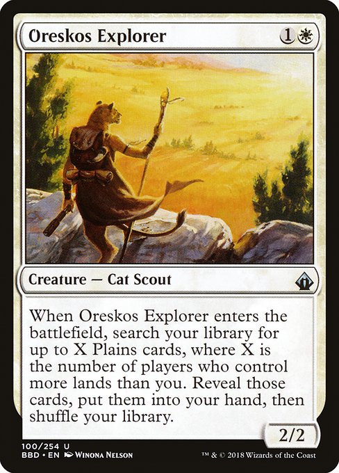 Oreskos Explorer - Battlebond Uncommon Card