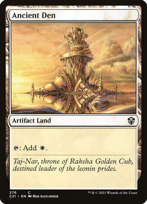 Ancient Den - Commander 2021 Common Card
