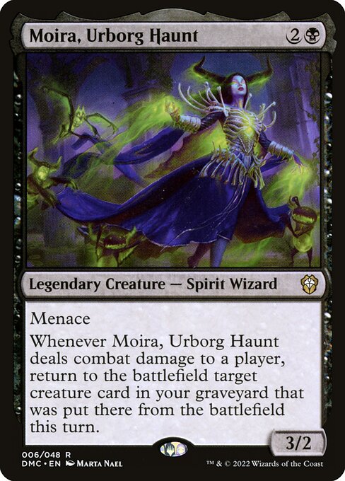 Moira, Urborg Haunt - Dominaria United Commander Rare Card