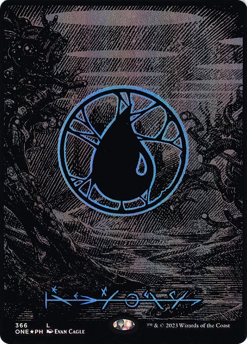 Island - Phyrexia: All Will Be One Common Card