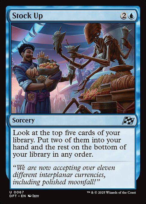 Stock Up - Aetherdrift Uncommon Card