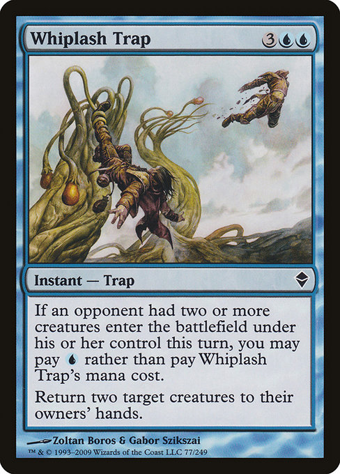 Whiplash Trap - Zendikar Common Card