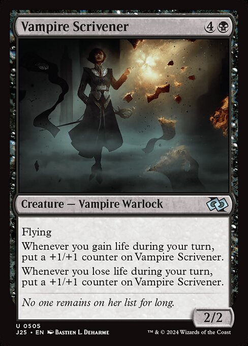Vampire Scrivener - Foundations Jumpstart Uncommon Card