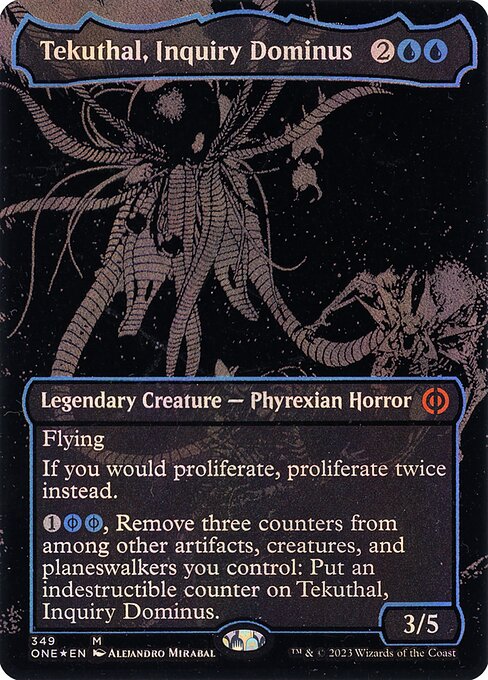 Tekuthal, Inquiry Dominus - Phyrexia: All Will Be One Mythic Card
