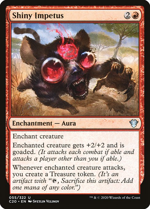 Shiny Impetus - Commander 2020 Uncommon Card