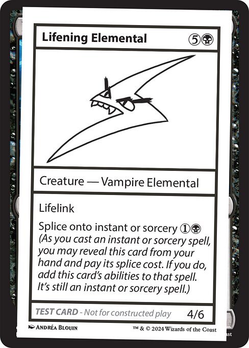 Lifening Elemental - Mystery Booster 2 Rare Card