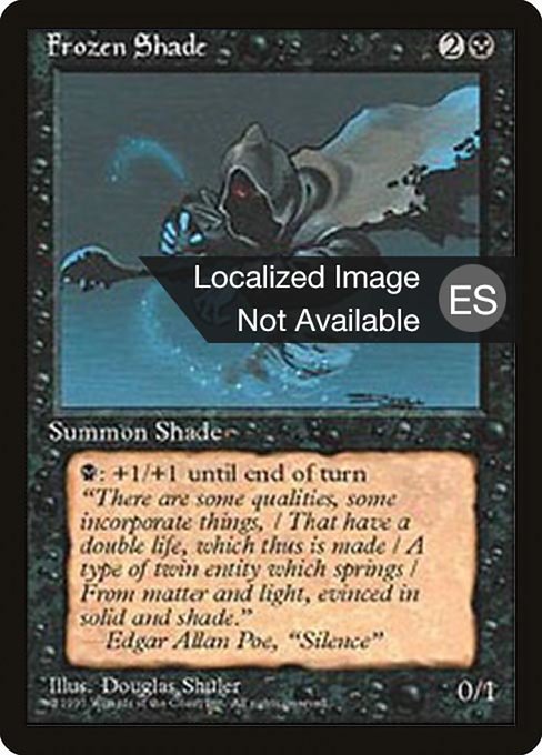 Frozen Shade - Fourth Edition Foreign Black Border Common Card