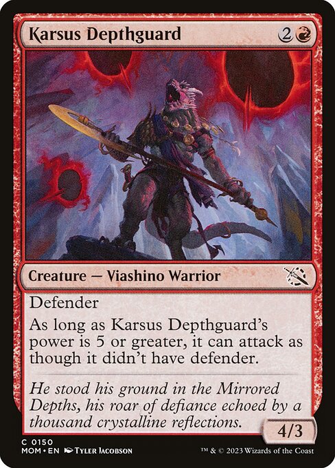 Karsus Depthguard - March of the Machine Common Card