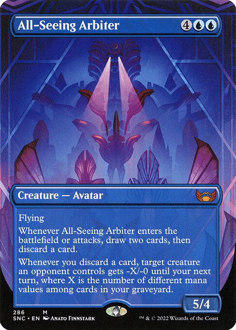All-Seeing Arbiter - Streets of New Capenna Mythic Card