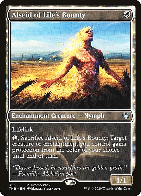 Alseid of Life's Bounty - Theros Beyond Death Uncommon Card