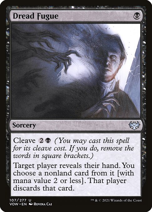 Dread Fugue - Innistrad: Crimson Vow Uncommon Card