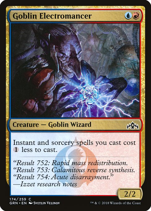 Goblin Electromancer - Guilds of Ravnica Common Card