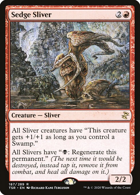 Sedge Sliver - Time Spiral Remastered Rare Card
