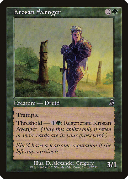 Krosan Avenger - Odyssey Common Card