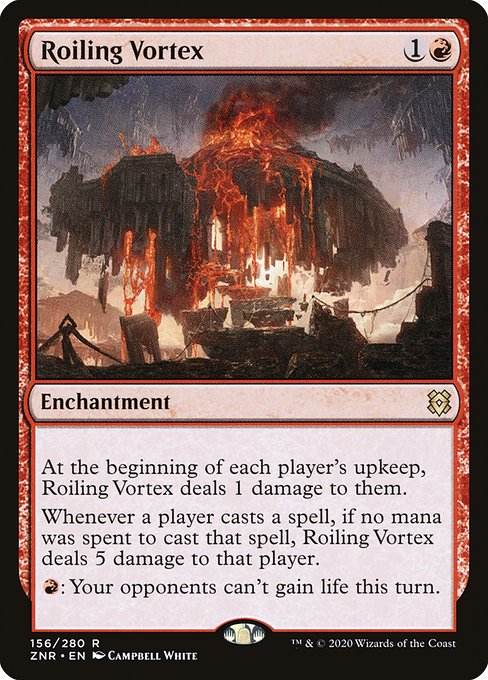 Roiling Vortex - Zendikar Rising Rare Card