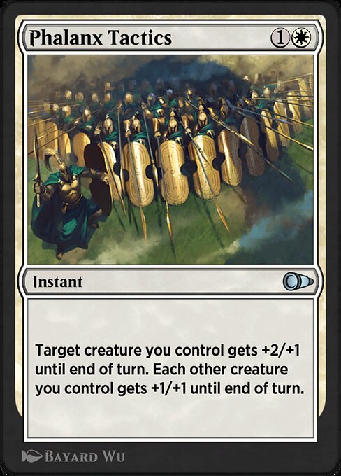 Phalanx Tactics - Pioneer Masters Uncommon Card