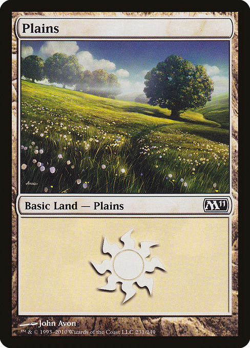 Plains - Magic 2011 Common Card