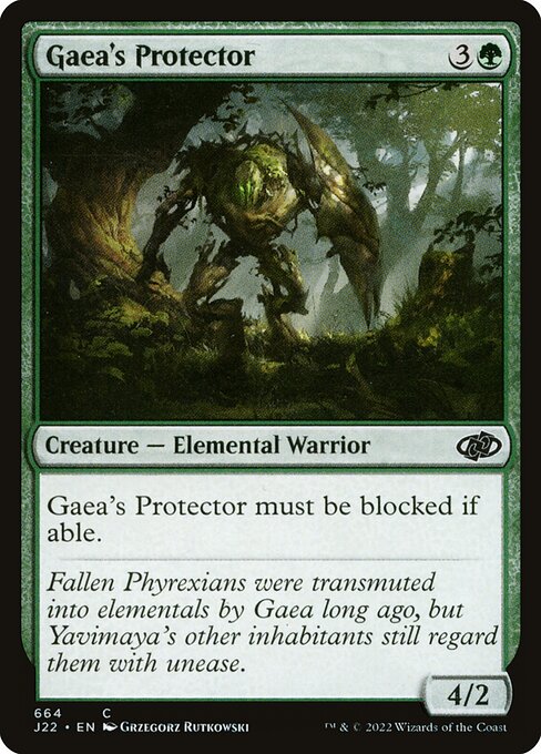 Gaea's Protector - Jumpstart 2022 Common Card