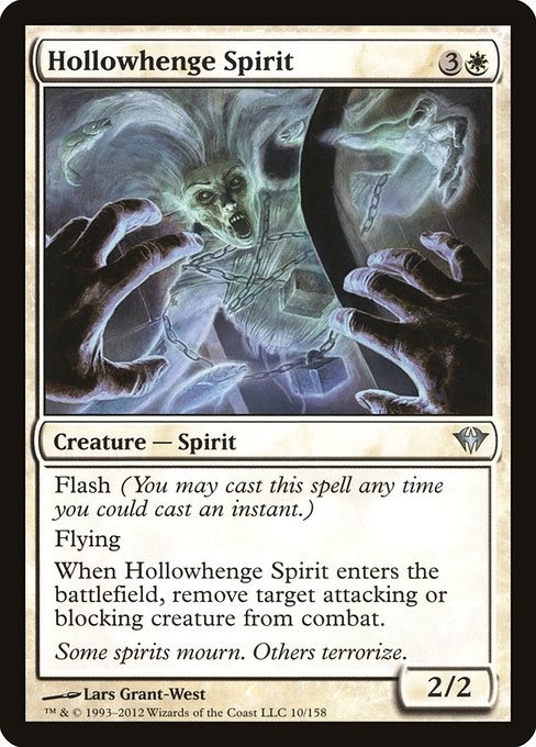 Hollowhenge Spirit - Dark Ascension Uncommon Card