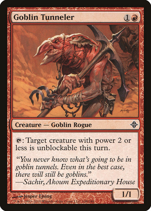 Goblin Tunneler - Rise of the Eldrazi Common Card