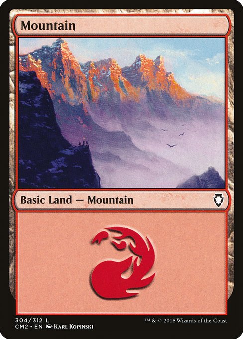 Mountain - Commander Anthology Volume II Common Card