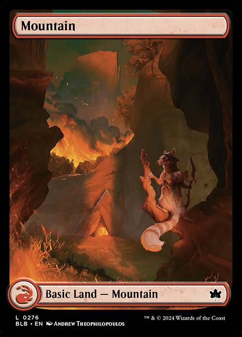 Mountain - Bloomburrow Common Card