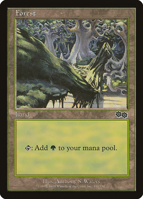 Forest - Urza's Saga Common Card
