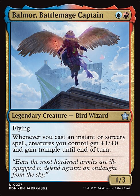 Balmor, Battlemage Captain - Foundations Uncommon Card