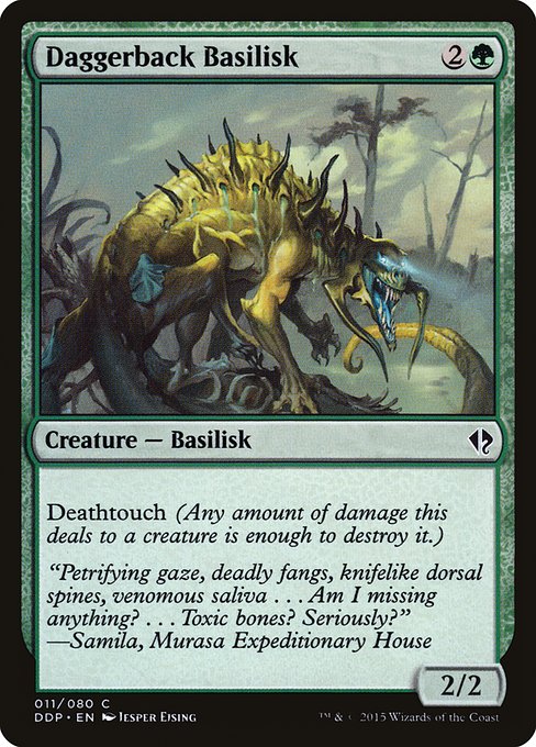 Daggerback Basilisk - Duel Decks: Zendikar vs. Eldrazi Common Card