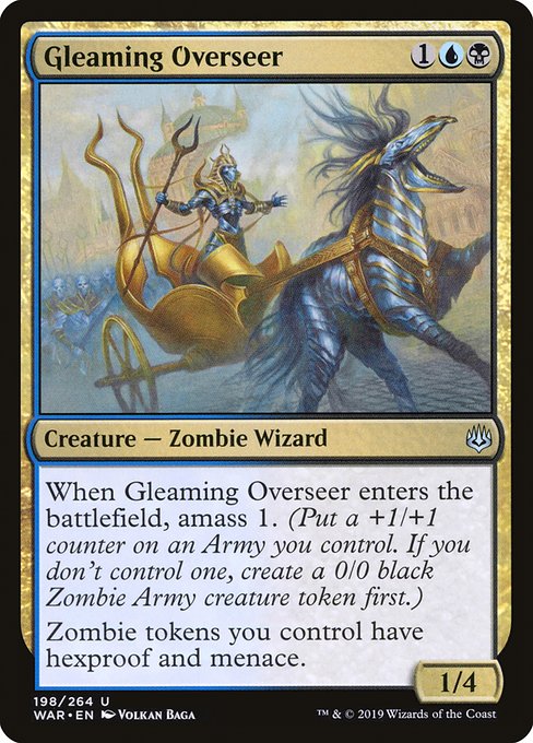 Gleaming Overseer - War of the Spark Uncommon Card