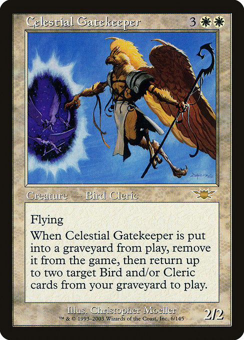 Celestial Gatekeeper - Legions Rare Card