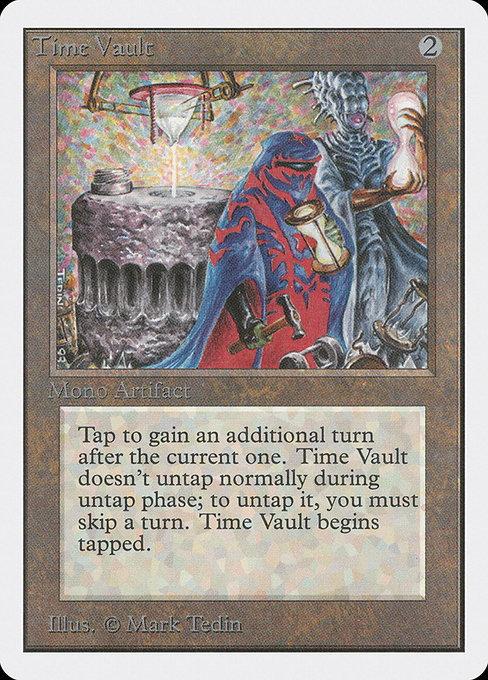 Time Vault - Unlimited Edition Rare Card
