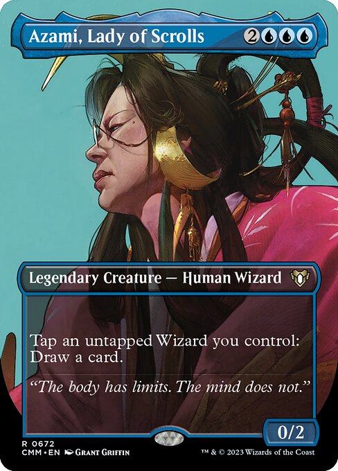 Azami, Lady of Scrolls - Commander Masters Rare Card