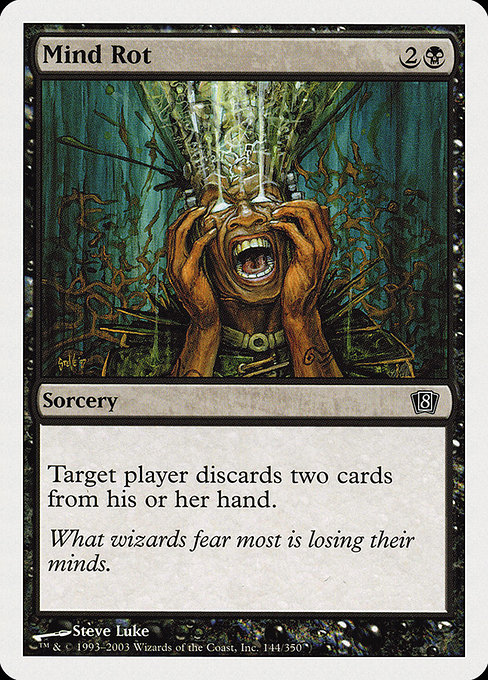 Mind Rot - Eighth Edition Common Card