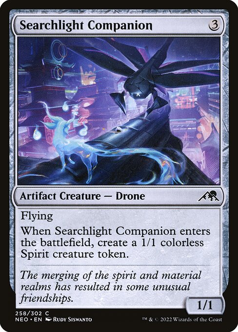 Searchlight Companion - Kamigawa: Neon Dynasty Common Card