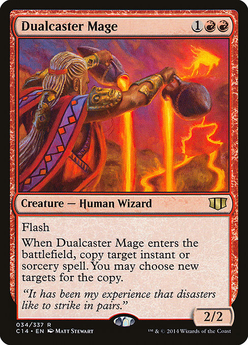 Dualcaster Mage - Commander 2014 Rare Card