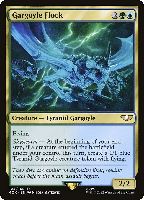 Gargoyle Flock - Warhammer 40,000 Commander Rare Card