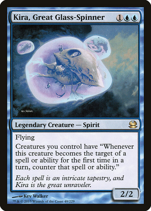 Kira, Great Glass-Spinner - Modern Masters Rare Card