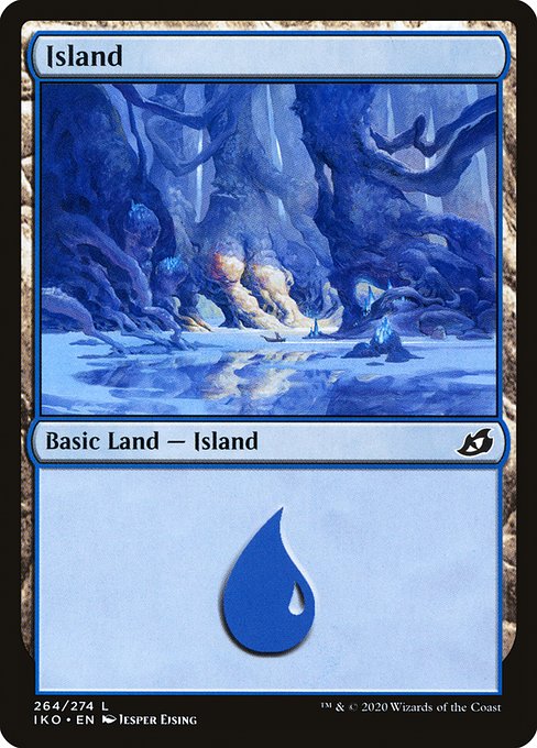Island - Ikoria: Lair of Behemoths Common Card