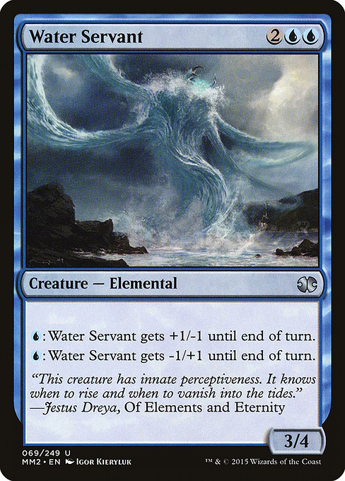 Water Servant - Modern Masters 2015 Uncommon Card