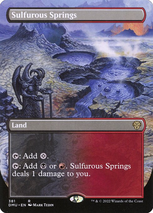 Sulfurous Springs - Dominaria United Rare Card