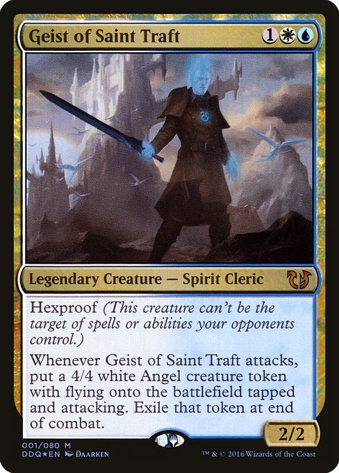 Geist of Saint Traft - Duel Decks: Blessed vs. Cursed Mythic Card