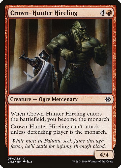 Crown-Hunter Hireling - Conspiracy: Take the Crown Common Card