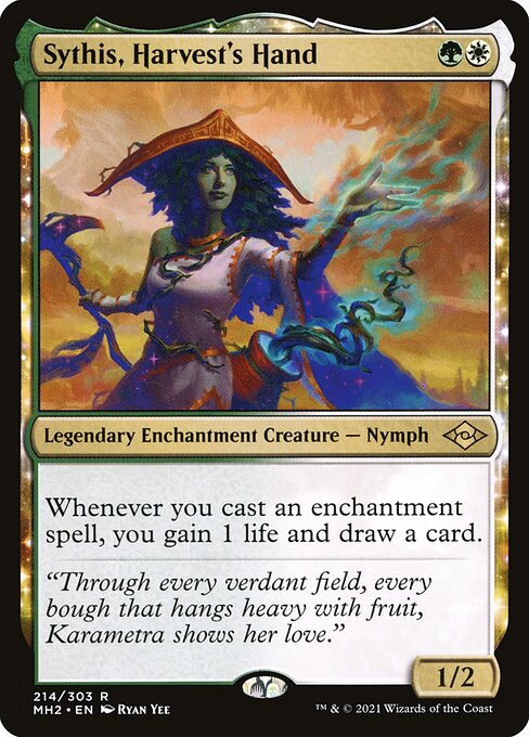Sythis, Harvest's Hand - Modern Horizons 2 Rare Card