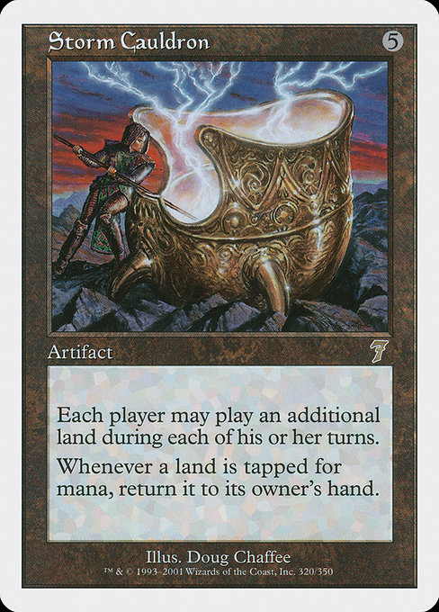 Storm Cauldron - Seventh Edition Rare Card